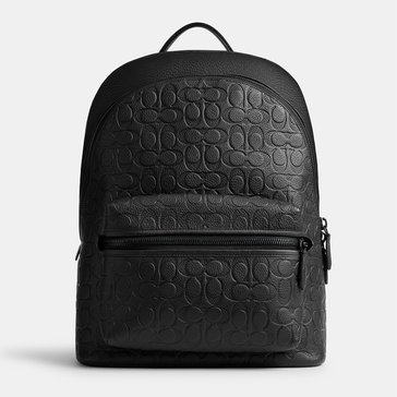 Coach Charter Signature Leather Backpack