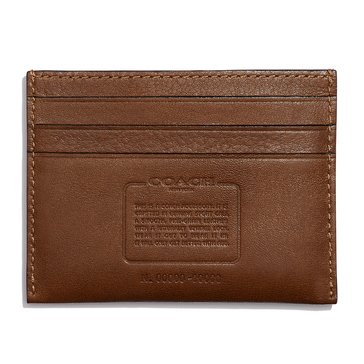 Coach Flat Card Case Sport Calf