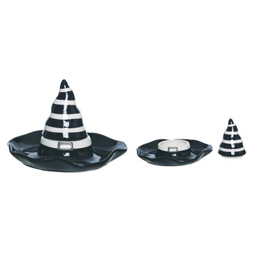 Transpac Witch Hat Set of 2 Chip and Dip