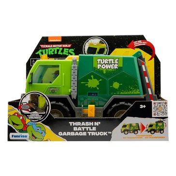 Teanage Mutant Nina Turtle Thrash N Battle Classic Garbage Truck