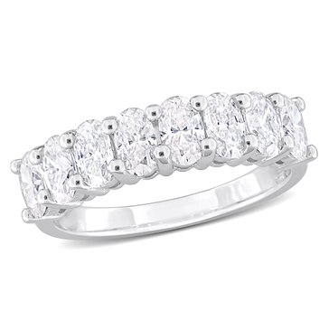 Sofia B. 1 5/8 cttw Oval Cut Moissanite Anniversary Band