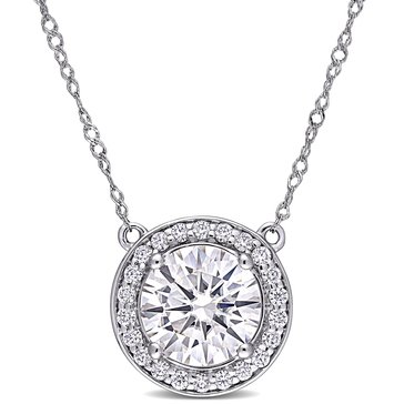 Sofia B. 2 1/5 cttw Moissanite Circle Necklace