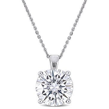 Sofia B. 3 1/2 cttw Moissanite Solitaire Pendant with Chain