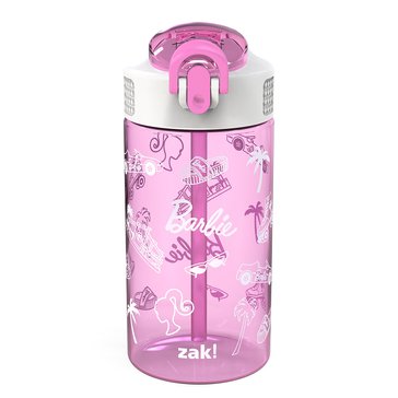 Zak Designs Barbie Park Straw Bottle