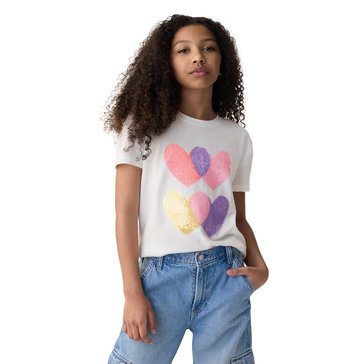 Gap Big Girls Sequins Graphic Tee