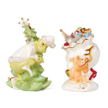 Lenox Merry Grinchmas Salt and Pepper Set