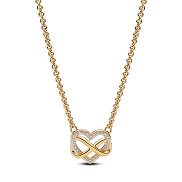 Pandora Sparkling Infinity Heart Collier Necklace