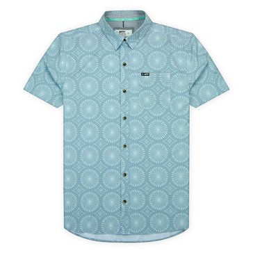 Jetty Men's Garwood Allover Print Short Sleeve Shirt