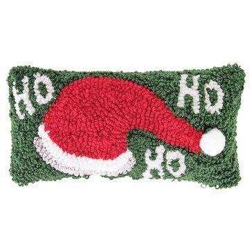 CF Home HoHoHo Hat Hooked Pillow