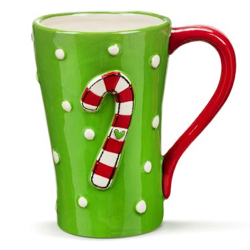 Demdaco Candy Cane Mug