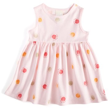 Wanderling Baby Girls' Painted Sun Dress