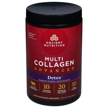 Ancient Nutrition Multi Collagen Advanced Detox Powder