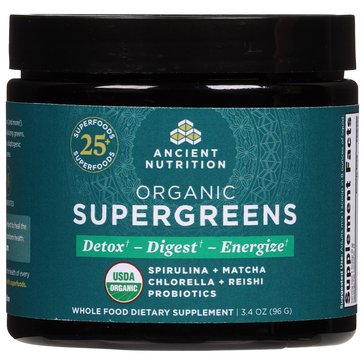 Ancient Nutrition Organic SuperGreens Powder