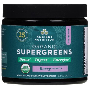 Ancient Nutrition Organic SuperGreens Powder