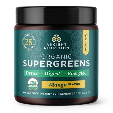 Ancient Nutrition Organic SuperGreens Powder