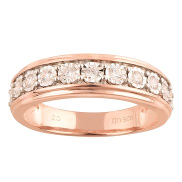 Diamond Brilliance 1/4 cttw Lab Grown Diamond Straight Band Ring