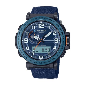 Casio Protrek PRG 601Series Ani-Digi Cloth Strap Watch