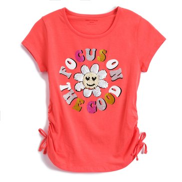 Liberty & Valor Little Girls' Life is Good Tee