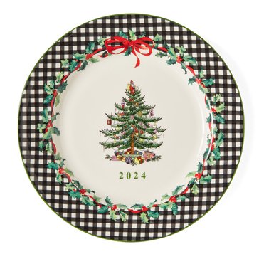 Spode Christmas Tree 2024 8 inch Annual Collector Plate