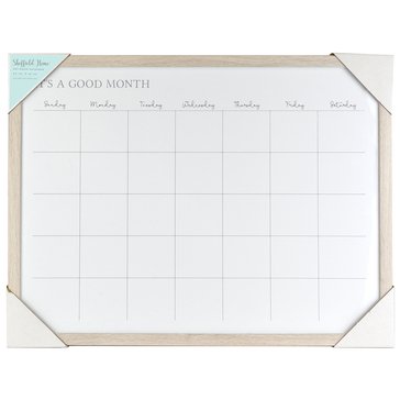 Enchante Accessories Monthly Calendar Dry Erase Board