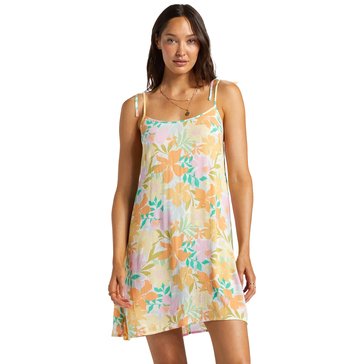 Billabong Women's Your Love Printed Slip Dress