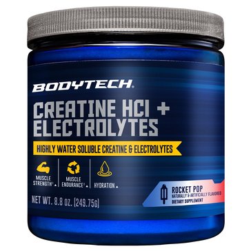 Bodytech Creatine HCL And Electrolytes Powder