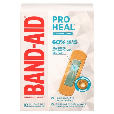 BAND-AID Pro Heal 1-Inch Adhesive Bandages