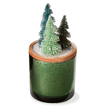 Tag Winter Pine Bottle Brush Candle