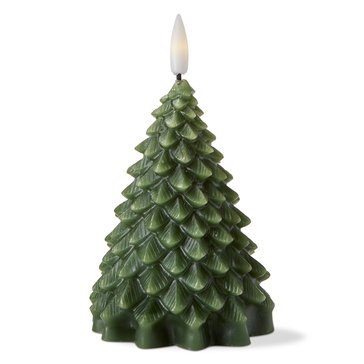 Tag Small Pine Tree LED Candle