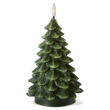 Tag Large Pine Tree LED Candle