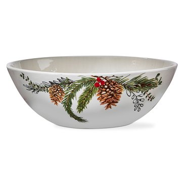 Tag Winter Sprig Serving Bowl