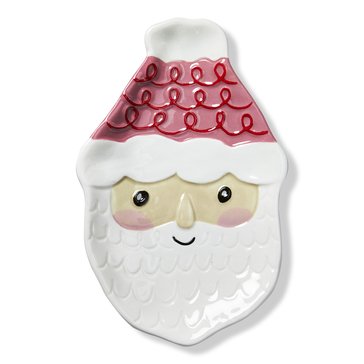 Tag Santa Tidbit Plate