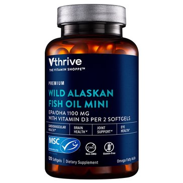 Vthrive Wild Alaskan Fish Oil Minis Softgels