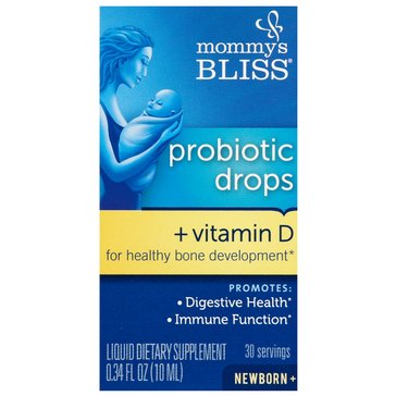 Mommy's Bliss Probiotic Drops with Vitamin D