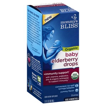 Mommy's Bliss Organic Baby Elderberry Drops