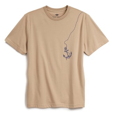 Eight Bells Men's Short Sleeve Anchor Graphic Tee 