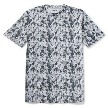 3 Paces Men's Nick Short Sleeve Printed Tee