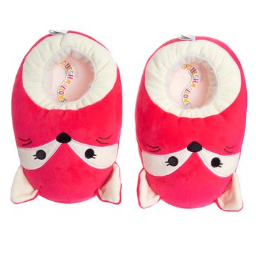 Squishmellow Big Girls' Fox Slippers