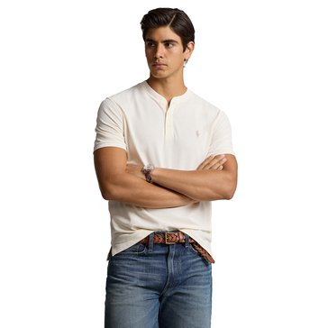 Polo Ralph Lauren Men's Short Sleeve Featherweight Mesh Henley Shirt