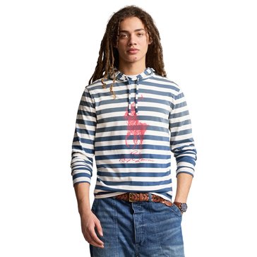 Polo Ralph Lauren Men's Long Sleeve Hooded Graphic Tee