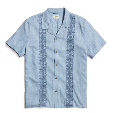 Marine Layer Men's Embroidered Resort-Shirt