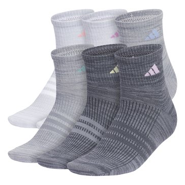 Adidas Women's Superlite 3.0 Quarter Socks 6-Pack