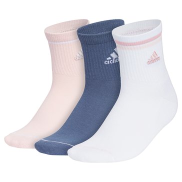 Adidas Women's Cushioned Sport 2.0 High Quarter Socks 3-Pack