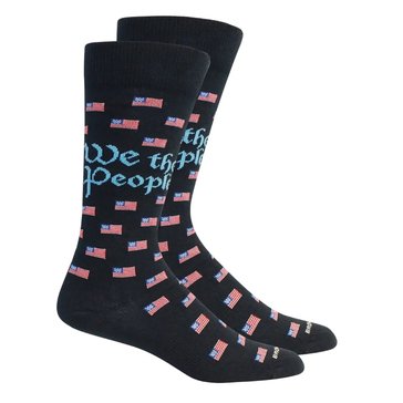 Brown Dog Hosiery Men's We The People Crew Socks