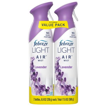 Febreze Air Mist Air Freshener Double Pack, Mediterranean Lavender