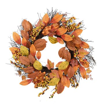 HKS Harvest 24-Inch Wreath