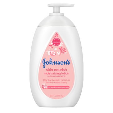 Johnsons Skin Nourish Honeysuckle and Coconut Moisturizing Lotion