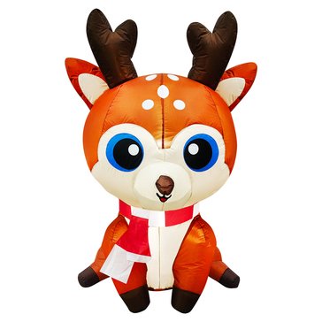 HKS 5-Foot Christmas Reindeer Inflatable