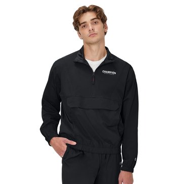 Champion Men's Woven Quarter Zip Jacket 