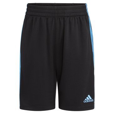 Adidas Big Boys' Classic 3-Stripes Mesh Shorts